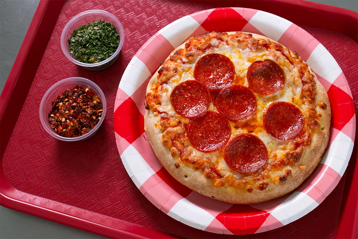 KITCH 24/7 Individually Wrapped Personal Pepperoni Pizza, 7 inch -- 20 per case