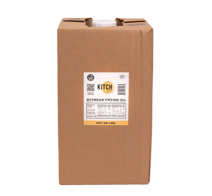 Kitch 24/7 Soybean Frying Oil, 35 Pound Jug