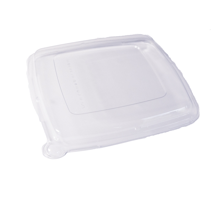 Kitch 24/7 Square Clear Lid for 16 to 48 Ounce Bowl -- 200 per case