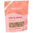 Bocces Moo La-La Beef and Cheddar Soft and Chewy Dog Treat, 6 Ounce -- 12 per case