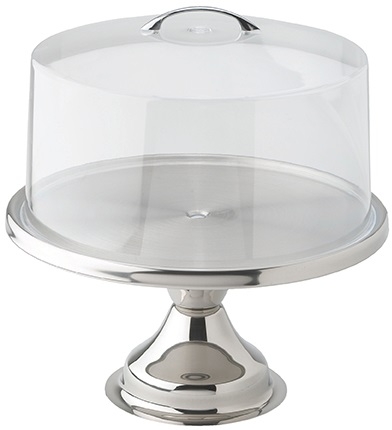 Winco Acrylic Cover for CKS-13 Cake Stand, 12 inch Diameter