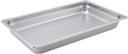 Winco 22 Gauge Stainless Steel Full Size Anti-Jam Steam Pan, 2.5 inch Depth