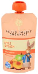 Peter Rabbit Organics Peach and Apple Fruit Snack, 4 Ounce -- 10 per case.