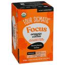 Four Sigmatic Organic Think Coffee Pods with Lions Mane Mushroom and Yacon Dark Roast, 3.9 Ounce -- 6 per case