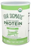 Four Sigmatic Organic Unflavored Plant Based Protein with Superfood, 16.9 Ounce