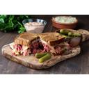 Garys Quicksteak Marinated Certified Angus Corned Beef Philly Steak Puck, 5 Ounce -- 27 per case