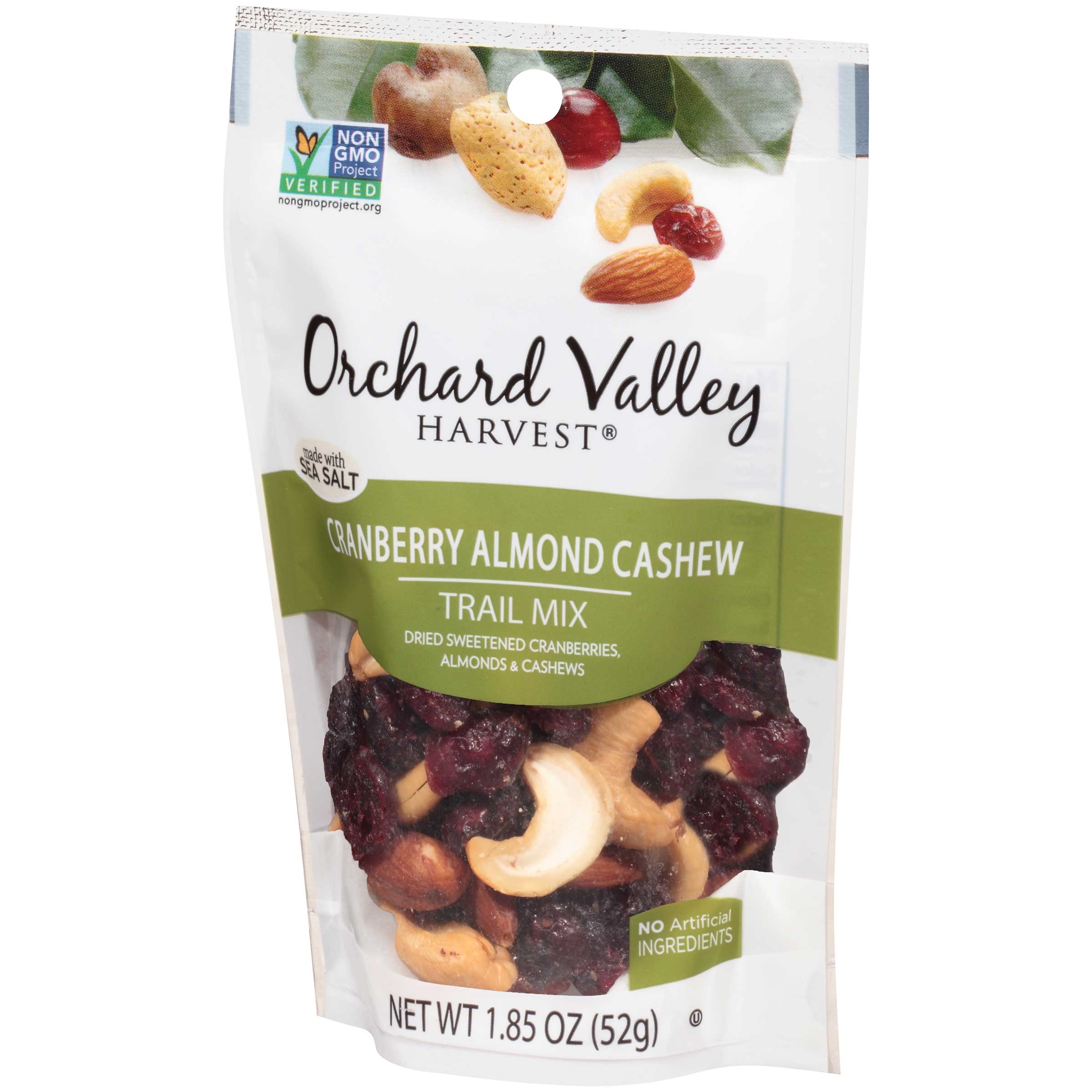 Orchard Valley Harvest Cranberry Almond Cashew Trail Mix, 1.85 Ounce -- 14 per case