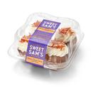 Sweet Sams Small Carrot Cream Cheese Cupcake - 4 count per pack -- 6 packs per case