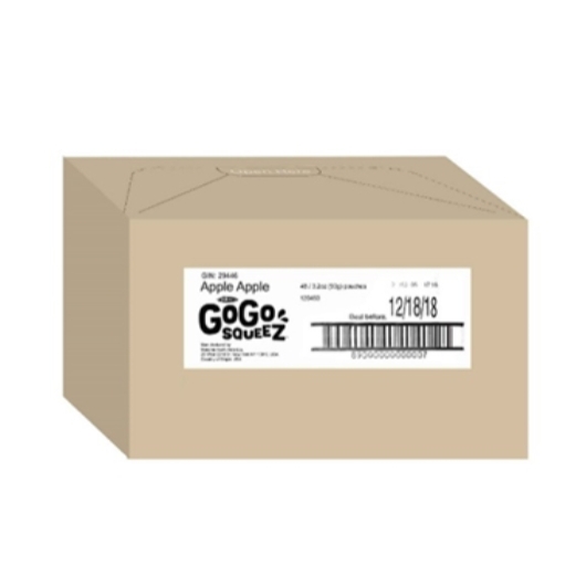 Gogo Squeez Apple Apple On The Go Apple Sauce, 3.2 Ounce -- 48 Per Case