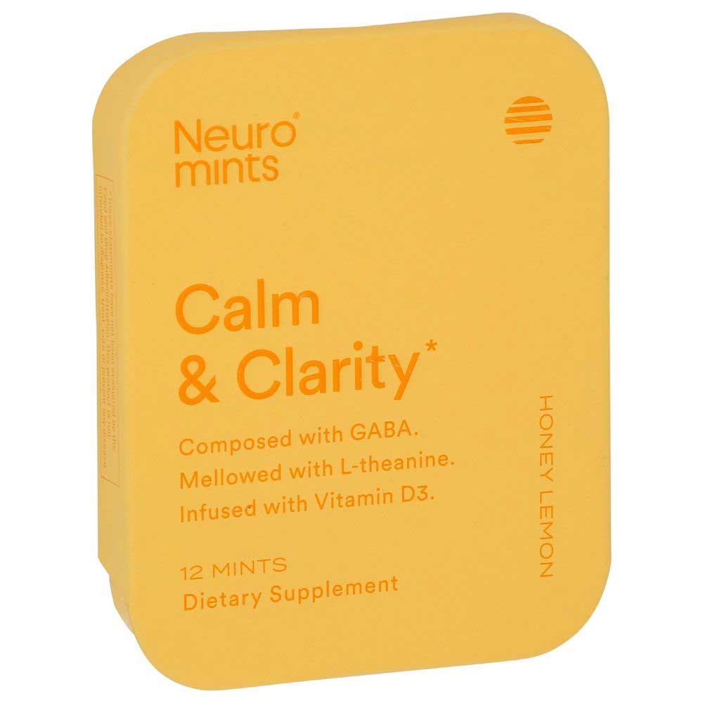 Neuro Mints Calm And Clarity Honey Lemon Mints, 12 Count -- 12 Per Case