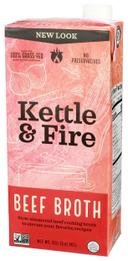 Kettle and Fire Beef Cooking Broth, 32 Ounce -- 8 per case