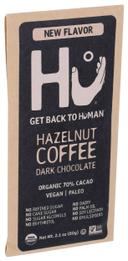 Hu Organic Hazelnut Coffee Dark Chocolate Bar, 2.1 Ounce -- 12 per case
