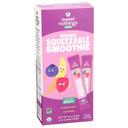 Sweet Nothings 2 Ounce Organic Banana Berry Squeezable Smoothie Pops for Kids, 6 count -- 4 per case