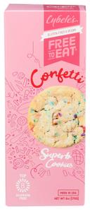 Cybeles Free To Eat Confetti Superb Cookie, 6 Ounce -- 6 per case