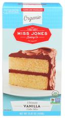 Miss Jones Organic Vanilla Cake Mix, 15.87 Ounce -- 6 per case.