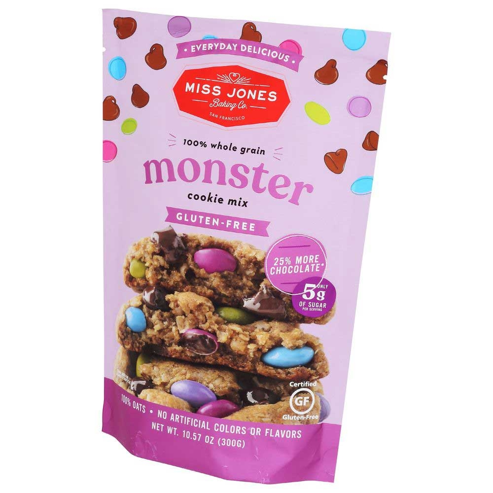 Miss Jones Everyday Delicious Monster Cookie Mix, 10.57 Ounce -- 6 Per Case