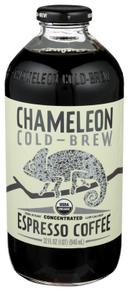 Chameleon Cold-Brew Organic Espresso Coffee Concentrate, 32 Fluid Ounce -- 6 per case