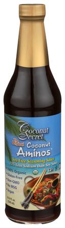 Coconut Secret Organic Coconut Aminos Seasoning Sauce, 16.9 Fluid Ounce -- 6 per case.