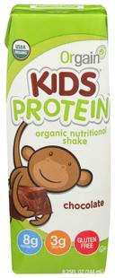 Orgain Organic Healthy Kids Chocolate Nutritional Shake, 8.25 Fluid Ounce -- 12 per case.