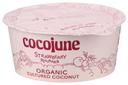Cocojune Organic Cultured Coconut Strawberry Rhubarb Yogurt, 4 Ounce -- 12 per case