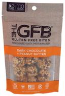 The GFB Dark Chocolate Peanut Butter Bites, 4 Ounce -- 6 per case
