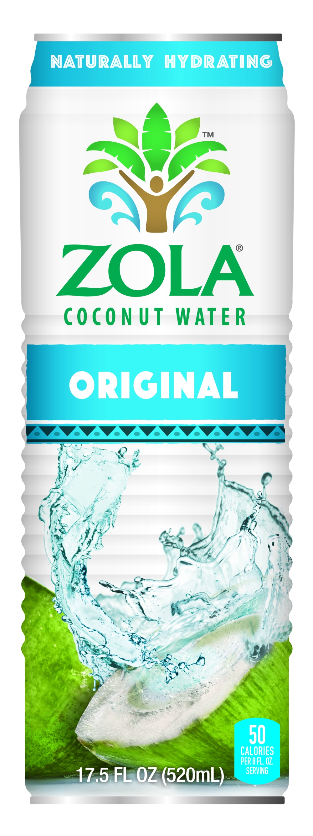Zola Fruits Of The World Original Coconut Water, 17.5 Fluid Ounce -- 12 Per Case