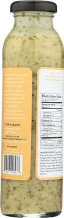 Gotham Greens Vegan Lemon Basil Vinaigrette Dressing and Dip, 10 Fluid Ounce -- 6 per case