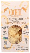 Xochitl Mexican Style Unique White Corn Chips, 12 Ounce -- 10 per case