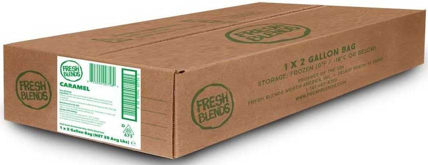 Fresh Blends Caramel without Coffee, 2 Gallon