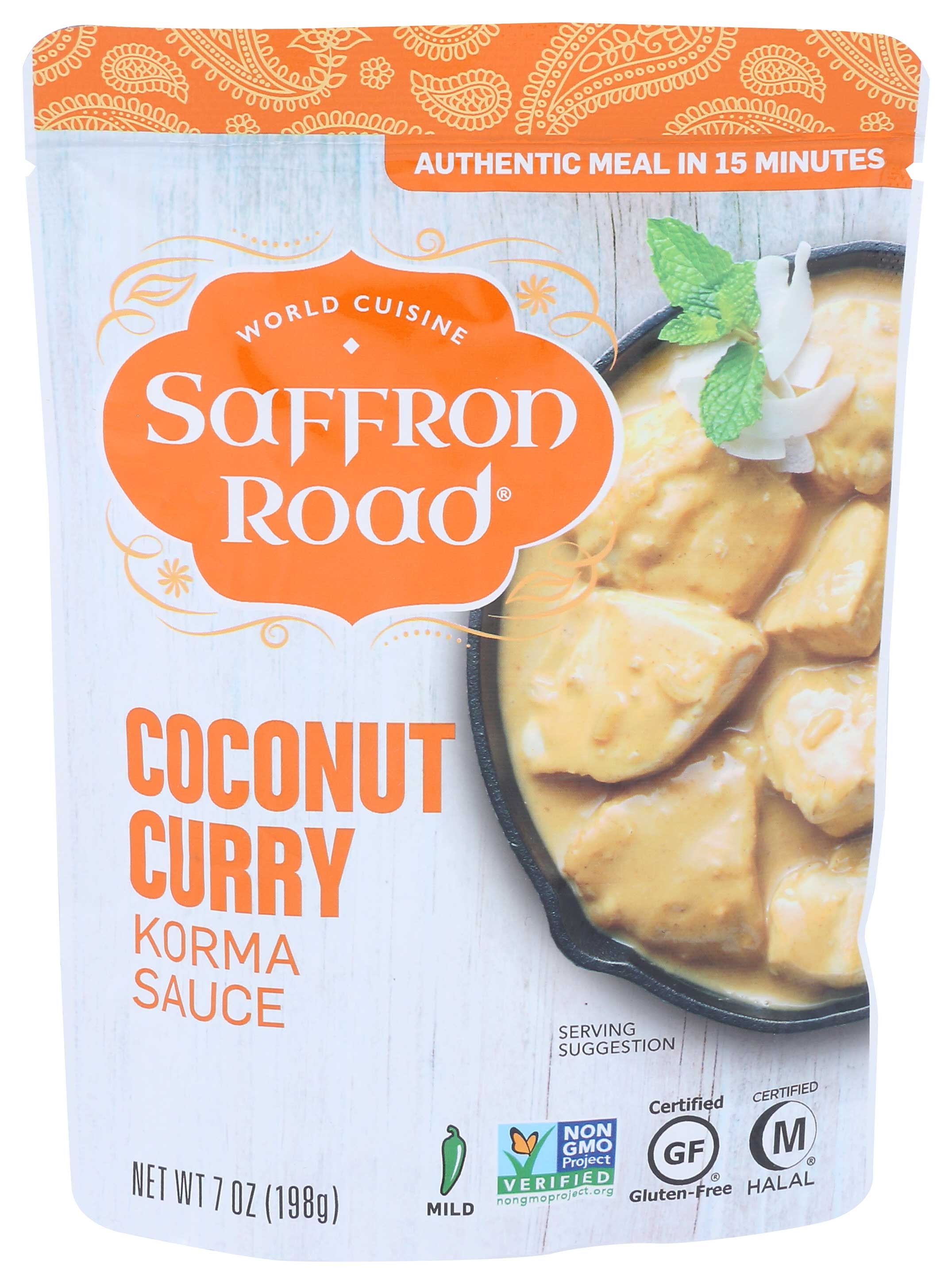 Saffron Road Korma Simmer Sauce, 7 Ounce -- 8 per case.