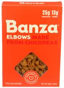 Banza Chickpea Elbow Pasta, 8 Ounce -- 6 per case
