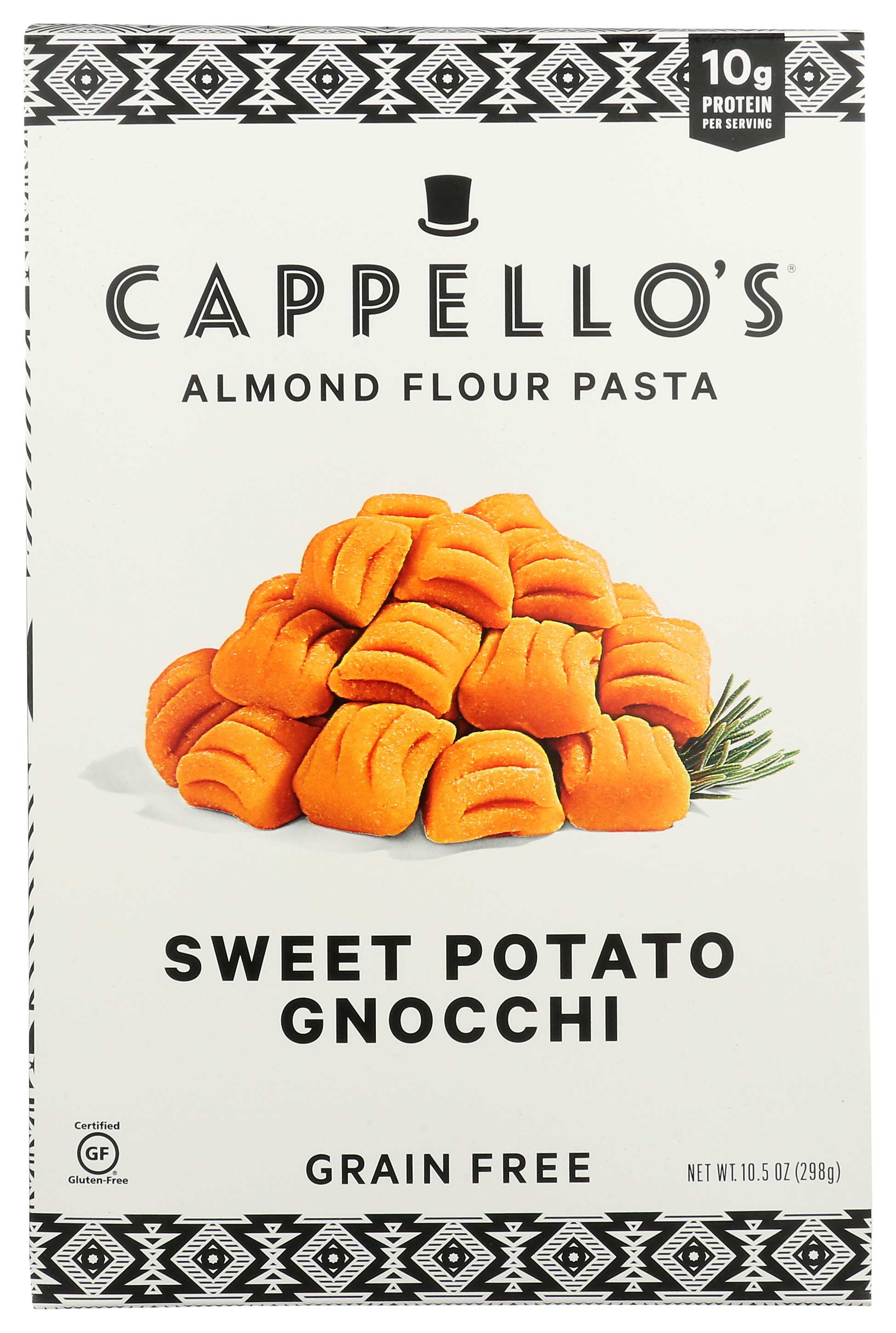 Cappellos Grain Free Sweet Potato Gnocchi, 10.5 Ounce -- 6 per case