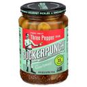 Suckerpunch Fiery Heat Three Pepper Pickle Spears, 24 Ounce -- 6 per case