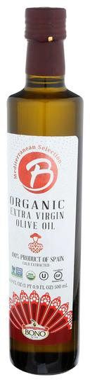 Bono Organic Spanish Extra Virgin Olive Oil, 16.9 Fluid Ounce -- 6 per case