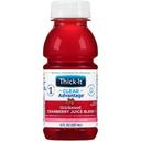 Thick It Aqua Care H20 Nectar Cranberry Juice, 8 Fluid Ounce -- 24 per case