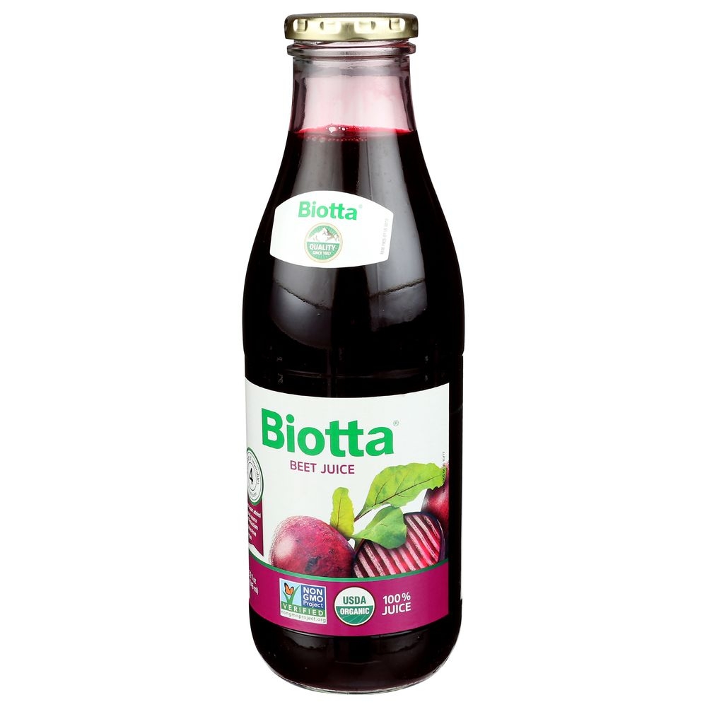 Biotta 100 Percent Beet Juice, 32 Fluid Ounce -- 6 Per Case