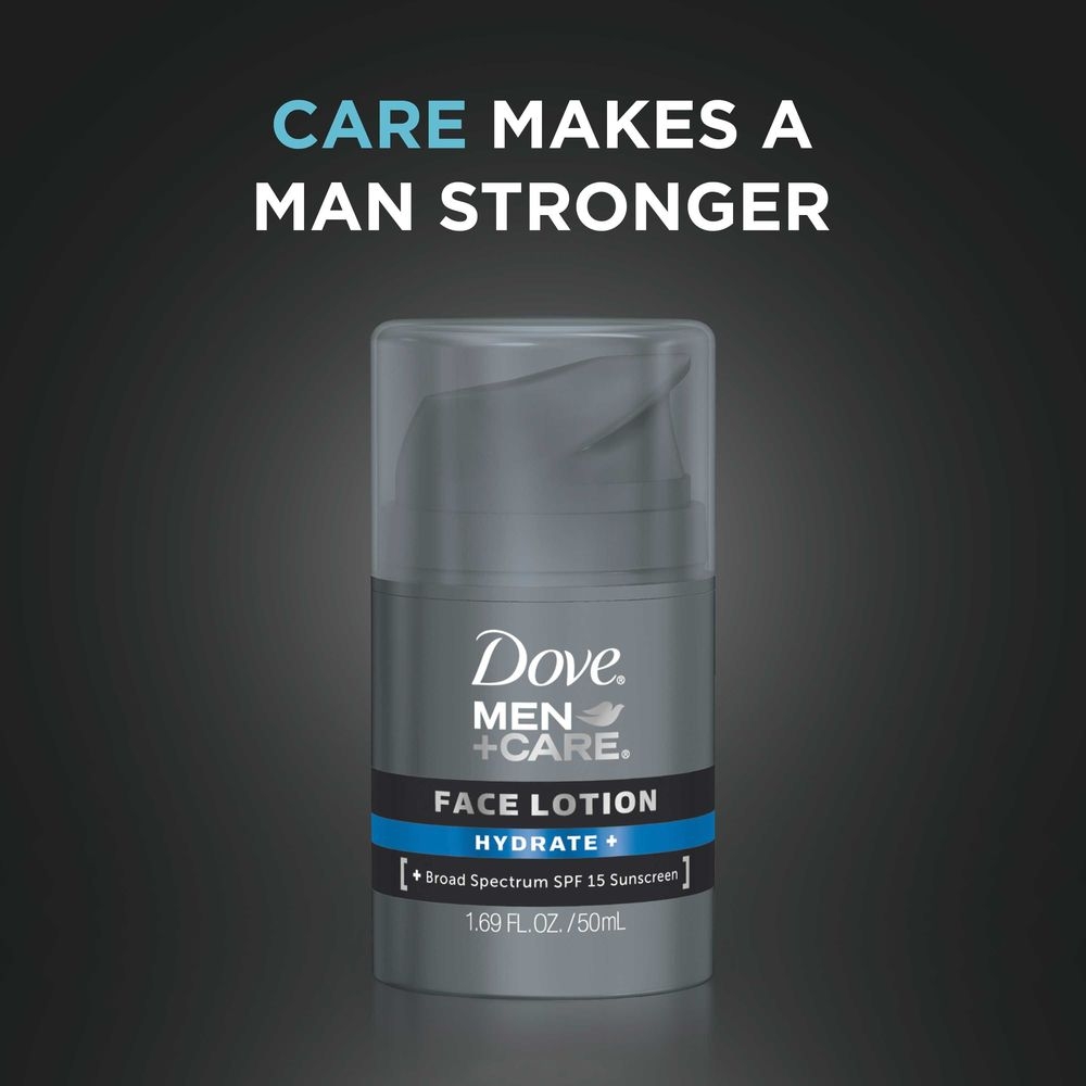 Dove Men+care Hydrate Plus Spf 15 Face Lotion, 1.69 Ounce -- 12 Per Case