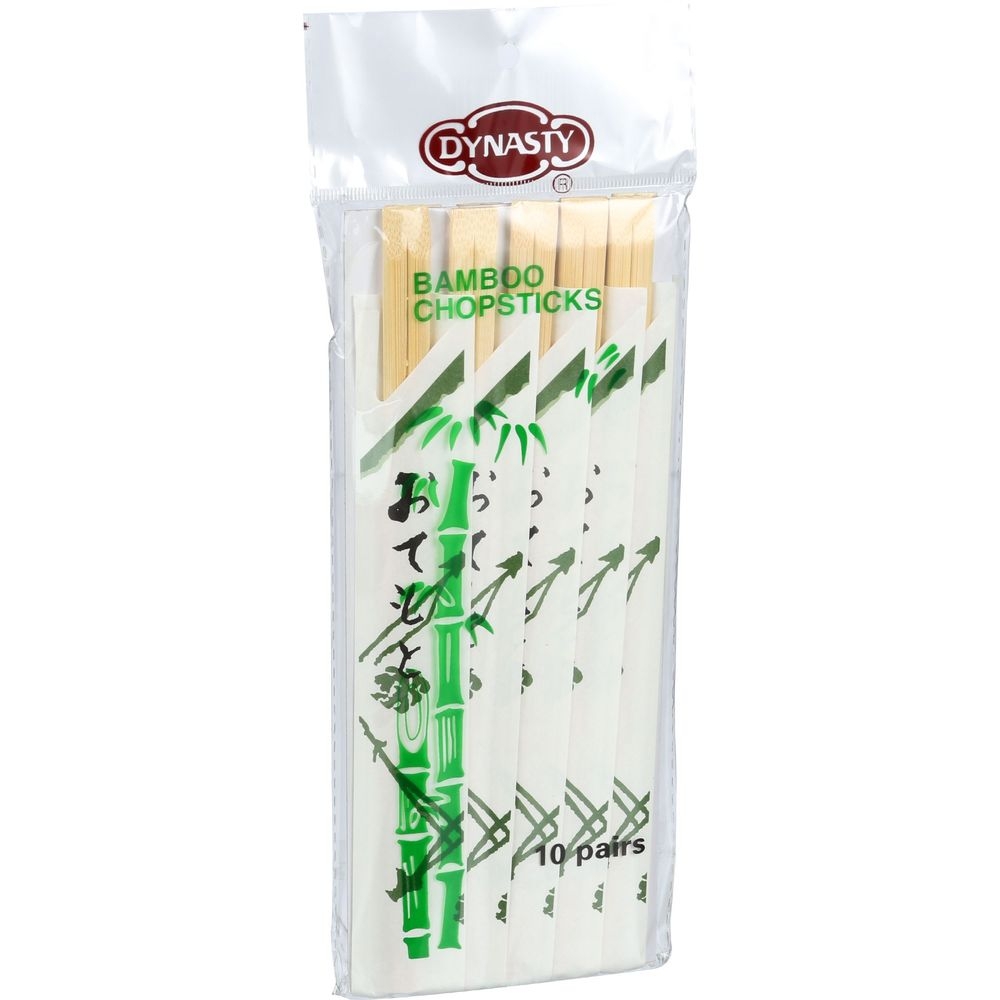 Dynasty Bamboo Chopstick, 10 Count -- 12 Per Case