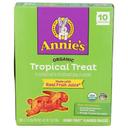 Annies Homegrown Organic Tropical Treat Bunny Fruit Flavored Snacks, 7 Ounce -- 8 per case