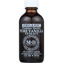 Morton and Bassett Organic Pure Vanilla Extract, 2 Fluid Ounce -- 3 per case