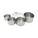 Vollrath 47119 Stainless Steel Four Piece Measuring Cup Set