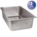 Vollrath 90062 Super Pan 3 Stainless Steel Full Size Steam Table Pan, 6 inch Deep