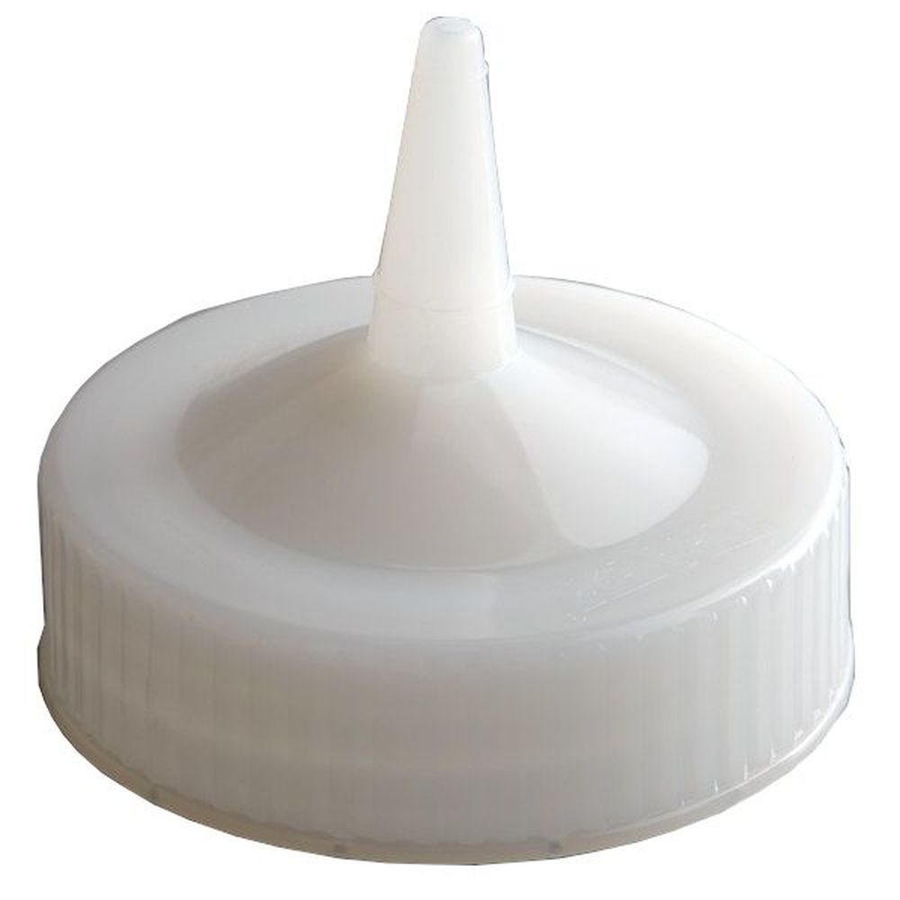 Vollrath 4913-13 Traex Clear Single Tip Replacement Cap For Wide Mouth Squeeze Dispenser