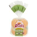 Rudis Rocky Mountain Bakery Organic Sourdough Hamburger Bun, 18 Ounce -- 7 per case
