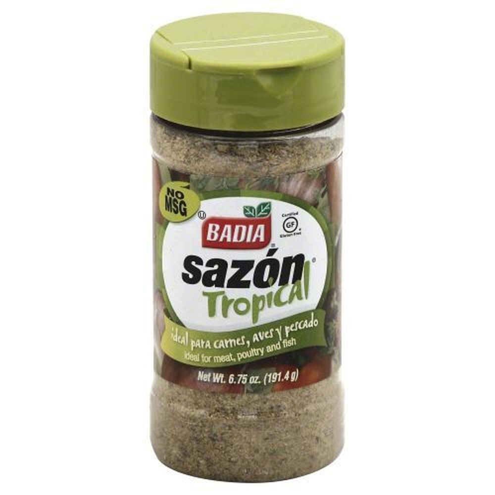 Badia Sazon Tropical Seasoning, 7.75 Ounce -- 6 per case