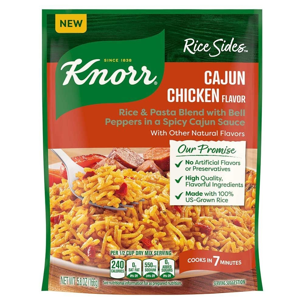 Knorr Cajun Chicken Flavored Rice Sides, 5.8 Ounce -- 8 Per Case