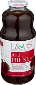 L and A All Prune Juice, 32 Fluid Ounce -- 6 per case