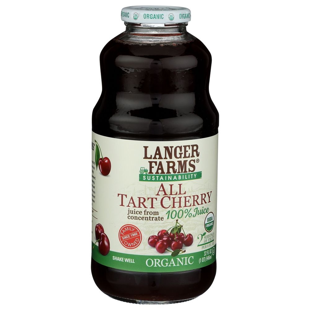 Langers Farms All Tart Cherry Juice, 32 Fluid Ounce -- 6 Per Case