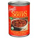 Amys Organic Vegetable Jambalaya Red Bean Soup, 14.2 Fluid Ounce -- 12 per case