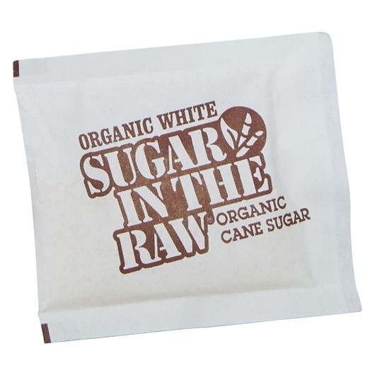 Sugar In The Raw Organic White Sugar -- 1000 per case.